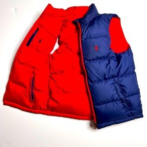 Polo Ralph Lauren boys reversible puffer vest